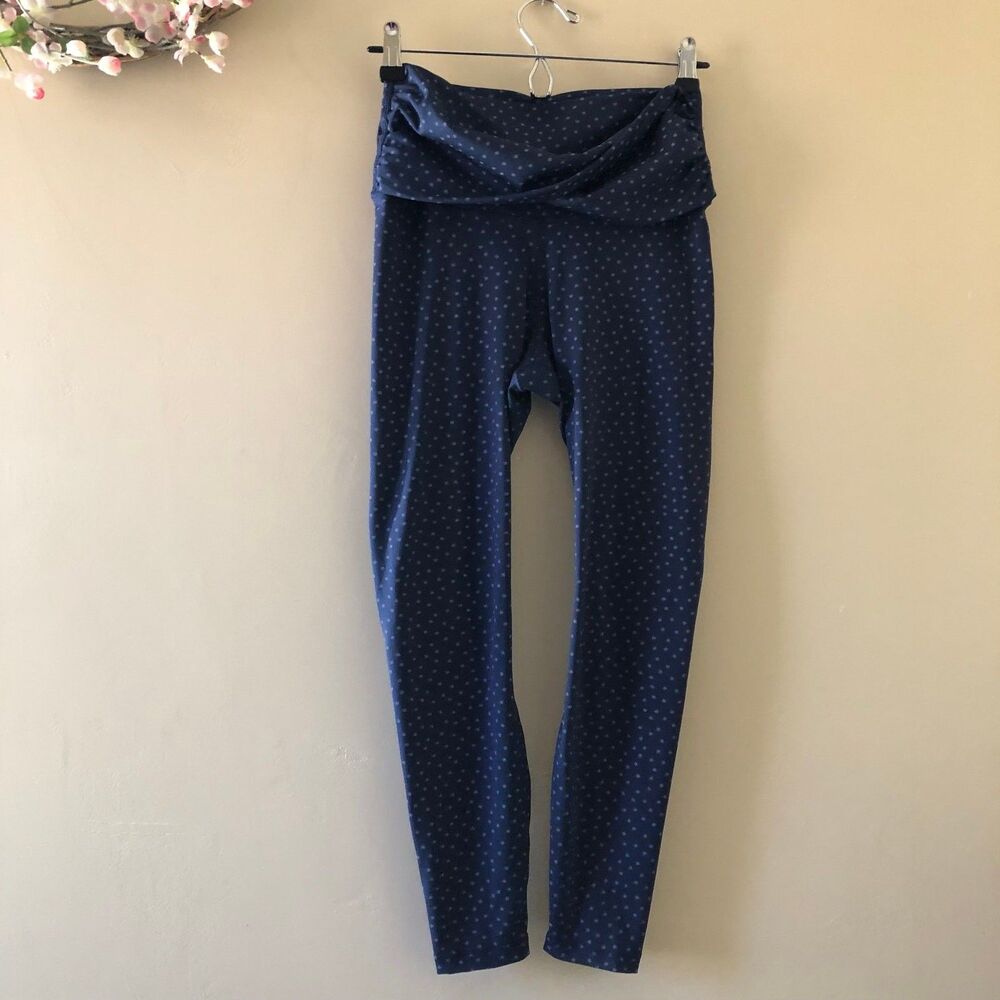 Nike Tights Yoga Polka Dot  Twist 7/8 Cropped CZ9144-410 size M